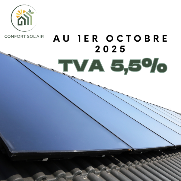 TVA 5,5% pour installations photovoltaïques en Gironde