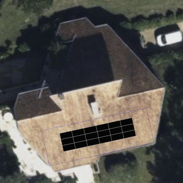 Installation panneaux photovoltaïques 9kWc à Léognan en Gironde pour consommation électrique elevée 