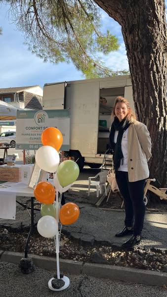 Marché de Léognan votre installateur photovoltaïque local à votre rencontre 