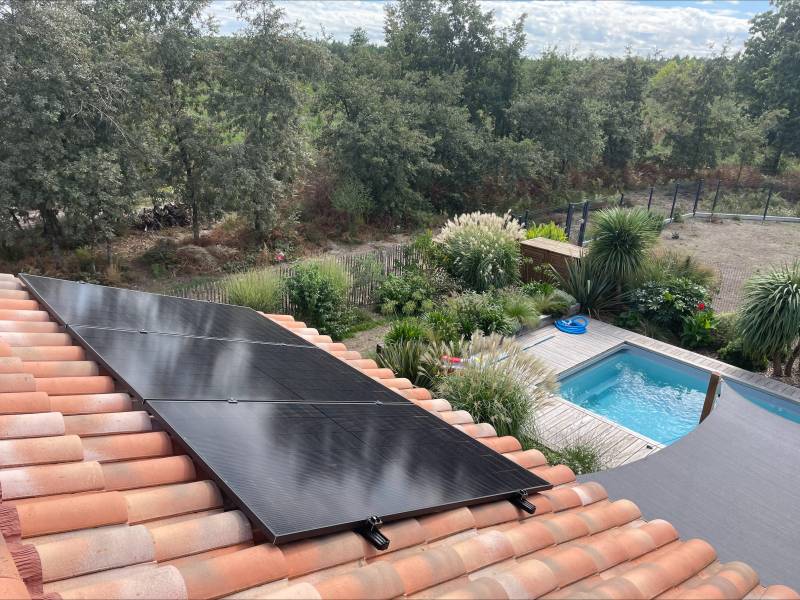 Installation photovoltaïque 6 kWc Saucats Gironde avec Confort Sol’air
