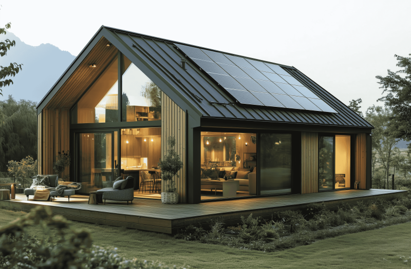 Installation panneaux solaires photovoltaïques sur maison Gironde